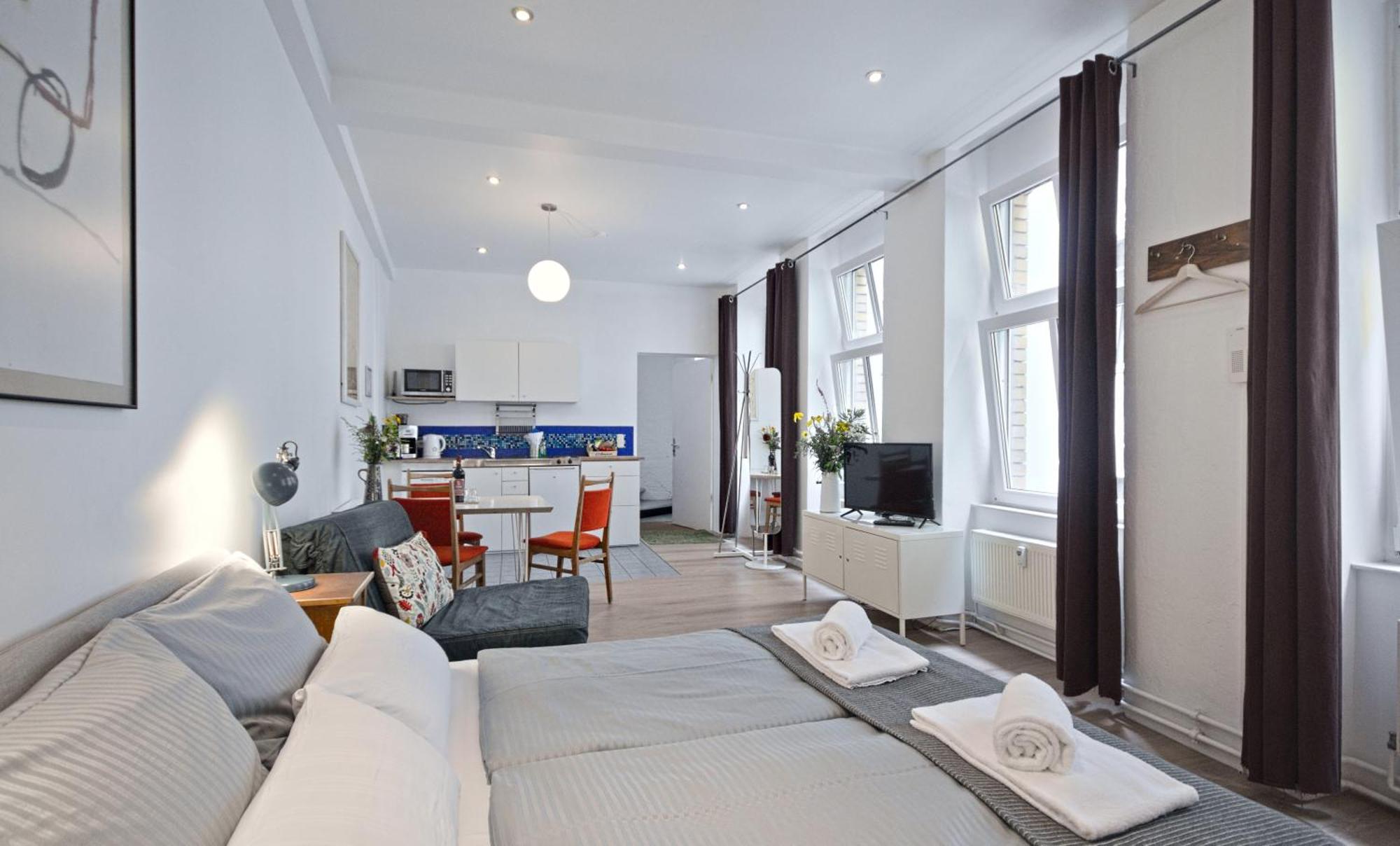 Mini-Loft Lägenhet Berlin Exteriör bild